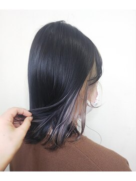 リノ(Lino) 定番★インナーカラー×シルバーカラー