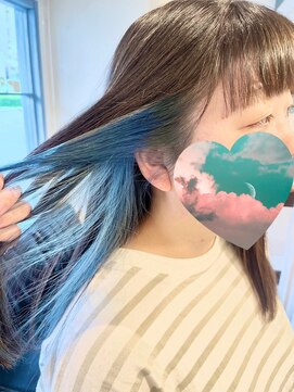 リッシェ(Riche) 念願のブルーヘアー
