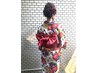 【夏限定☆浴衣】着付け&ヘアセット♪￥8800