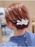 結婚式お呼ばれヘアアレンジ