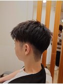 王道ツーブロックスタイル