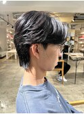 ダウンパーマ/センターパート/フェザーパーマ/シャドウパーマ