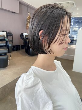 パープル(PURPLE) ボブ/切りっぱなしボブ/ミニボブ/イルミナカラー/ショートヘア