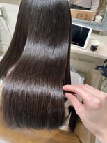 フレーム へアアンドトリートメント 天王寺北口店(FRAME)&nbsp;自然な仕上がり　酸性ストレート