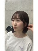 イメチェンでぱつっとボブに♪