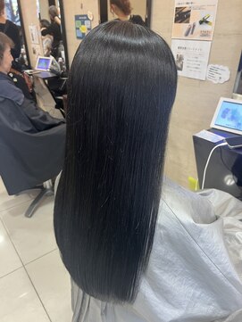 プライズ 池袋店(prize) 透明感カラー大人可愛いブルーブラック池袋