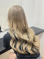 カラースタンド(COLOR STAND)&nbsp;レイヤーボブミルクティーケアブリーチケアブリーチ韓国風佐賀