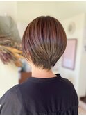 骨格補正カット_丸みショート