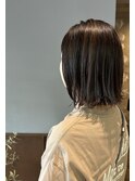 ハイライトがステキなボブスタイル