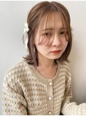 ナチュラルミディアム×アイスブラウン