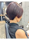 イメチェン！ハンサムショート×ディープピンクモーブ