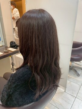 ルページ 千葉(lpage) 髪質改善/顔周りレイヤーカット/グレージュ[千葉/千葉駅]