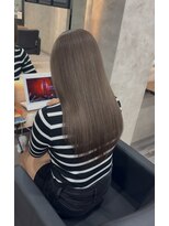 ラピス 大阪心斎橋店(Lapis)&nbsp;最高級グレージュ／髪質改善/ブリーチ／ダブルカラー#艶カラー