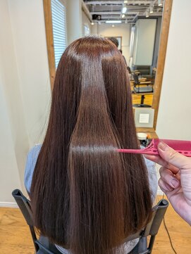 髪質改善カラー
