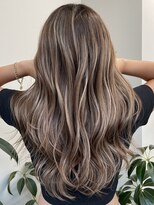 リリット(ReLit) ハイライト髪質改善オリーブグレーココアベージュ黒髪白髪ぼかし