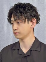 アノ(Ano.) 大分シャドウパーマメンズマッシュ波巻きパーマツイストパーマ