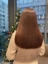 エルサフィロ ヨドヤバシ(el zafiro yodoyabashi) マロンベージュ 髪質改善カラー