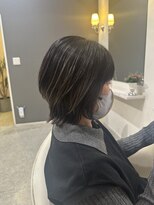 ヴィラ 川西店(Villa)&nbsp;定番グレージュショートウルフ◎大人デザインカラーで透明感