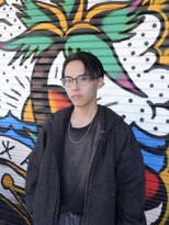 アストロ(ASTRO)&nbsp;【一宮メンズ高校生】メンズセンターパート×ストリートヘア