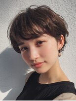 ロディーナ 大口 新子安(rodina)&nbsp;着物ヘア/大人ガーリー/ダークアッシュ/似合わせカット/大口子安