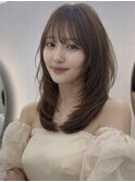 レイヤーカット/ブルーブラック/グレージュ/ブルージュ/代官山
