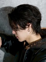 ルーシー 名古屋栄(LUCEY) センターパートニュアンスパーマフェザーパーマ波巻きパーマ