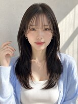 ノア(NOA) 【NOA】ミディアムレイヤー×顔まわりレイヤーシースルーバング