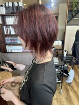 バンビ プライベート サロン(Bambi private salon) Bambi 顔周りレイヤー×くびれミディ