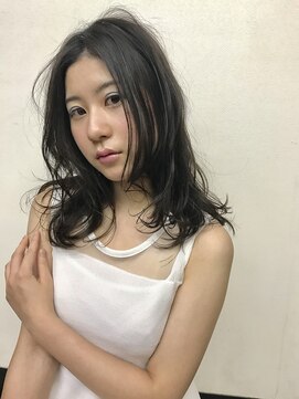 アールヘア ナチュラルアンドオーガニックサロン シースルーミディアムロング【オーガニックネイチャーブラウン】