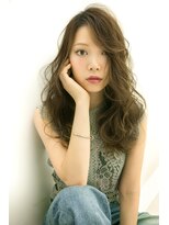 モッズ ヘア 西宮店(mod's hair)&nbsp;抜け感のある重軽エアリーロング　　　　森脇