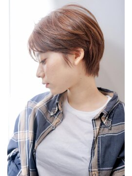 ネオリーブ チロル 横浜西口店(Neolive CiroL.) オレンジカラーのトレンドショート★