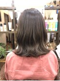 ベージュ　インナーカラー