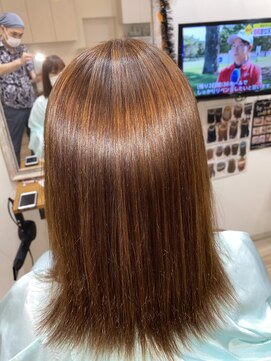 ラヴィヘアスペース(La Vie hair space) 髪質改善+縮毛矯正