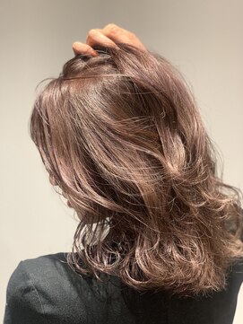 エイト 池袋店(EIGHT ikebukuro) ピンクベージュ＊富澤翼