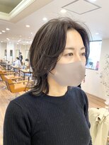 ノラキチジョウジ(NORA KICHIJOJI)&nbsp;吉祥寺#大人ミディアム#ウルフボブ#ウルフカット#30代#40代