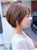 30代40代50代◎大人ナチュラルショートボブ 表参道