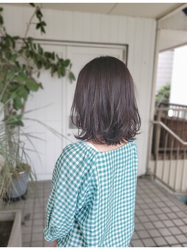 ヘアスペース リズム グリーン(Hair space Rizm green) 無造作ミディ 30代40代50代60代