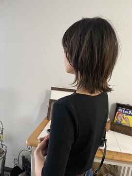 ヘアアンドスペース ベロン(hair&space velon) ダークウルフ