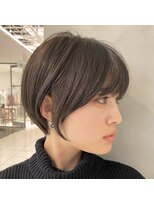 イミ(imi) グレージュカラー/韓国風レイヤー/小顔カット/韓国風パーマ