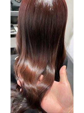 ヒップスデコ(Hip's deco) キレイな髪に見える【ピンクモカベージュ】大宮ヒップスデコ