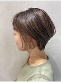 イメチェン ハッシュカット 似合わせカット フルバング