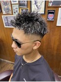 ツイストホワイトメッシュ