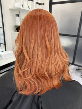 ラムシェール(LamChele) 【lamchele】オレンジベージュ×ブリーチカラー