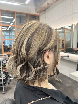 エイト 立川店(EIGHT) ☆ハイライト×ライトベージュ☆