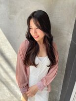 ロンド ストラーダ 心斎橋(Lond strada)&nbsp;マチルダボブ×ピンクベージュ×美髪［髪質改善/縮毛矯正］