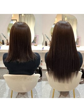 ミラ(Mila) 最高級人毛100%シールエクステ♪80本