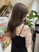 オリジン サロン(THE ORIGIN'S SALON) 【Wカラー】スモーキーグレージュ【髪質改善カラー】
