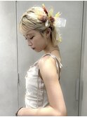 振袖ヘアセット×ボブヘアセット【aya指名】