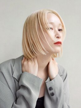 カート バイ デコ(Kurt by DECO)の写真/ケアブリーチを使ったダメージレスなハイトーンカラーが人気☆