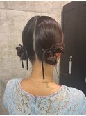 【Hono/STYLE藤沢】結婚式お呼ばれカチモリヘアセット